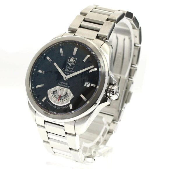 TAG HEUER Grand Carrera WAV511A Caliber 6 black Dial Automatic Men's_883080 - Picture 2 of 6